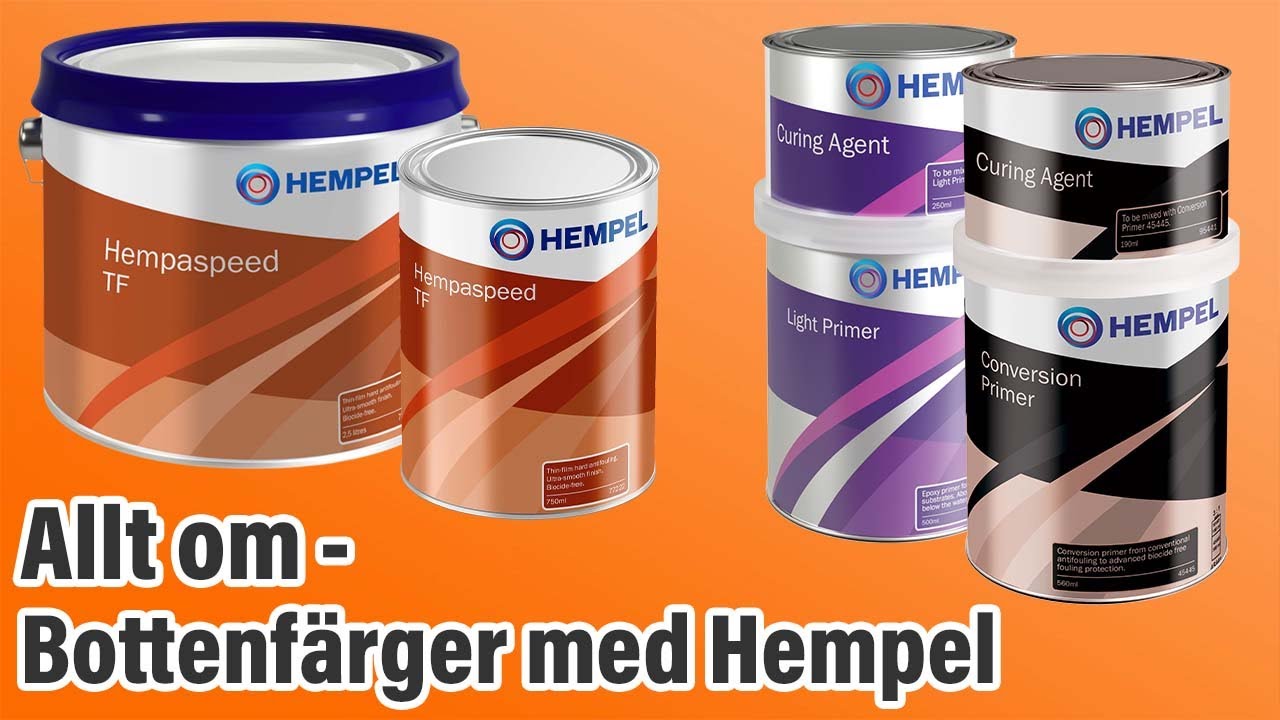 Allt om bottenfärger från Hempel, med Hempel!