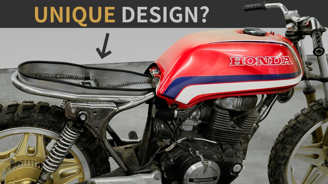 Seat Tray build - Honda CB400 Cafe Racer Build E4·S1