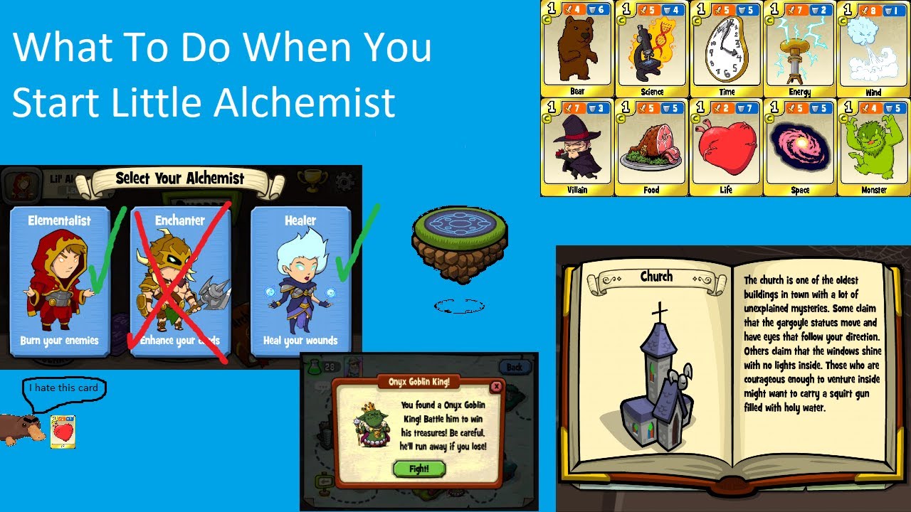What to do When you Start Little Alchemist