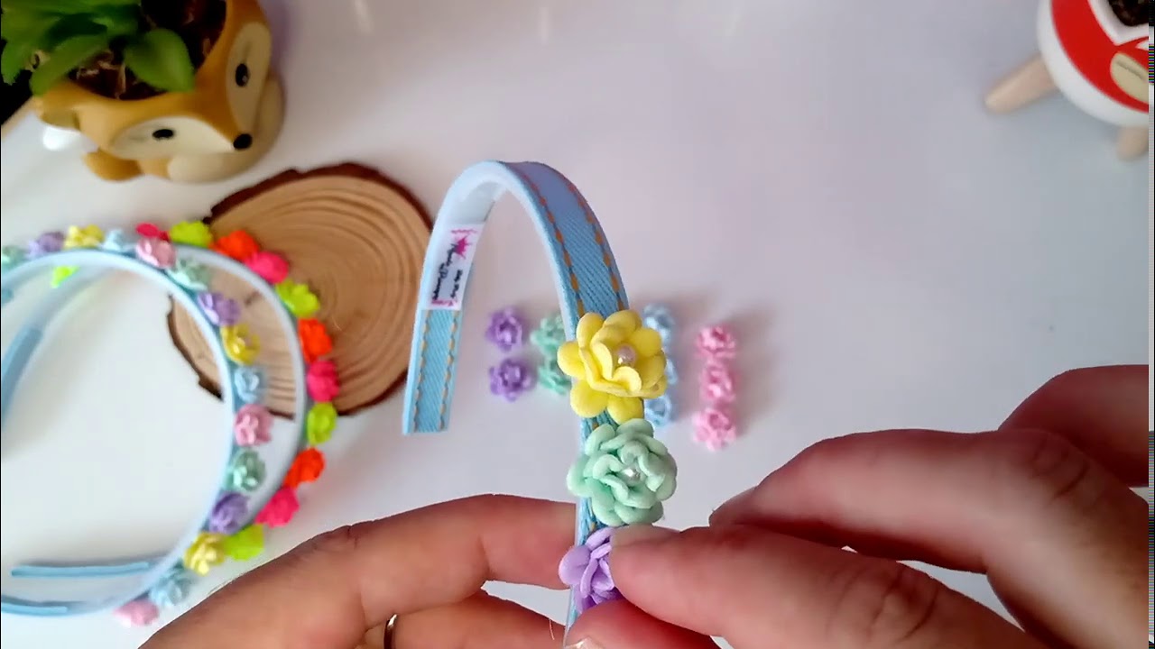 Tiara Super Fácil e Linda / Dicas para Iniciantes Flor 3D By LillyPecly Dica1721