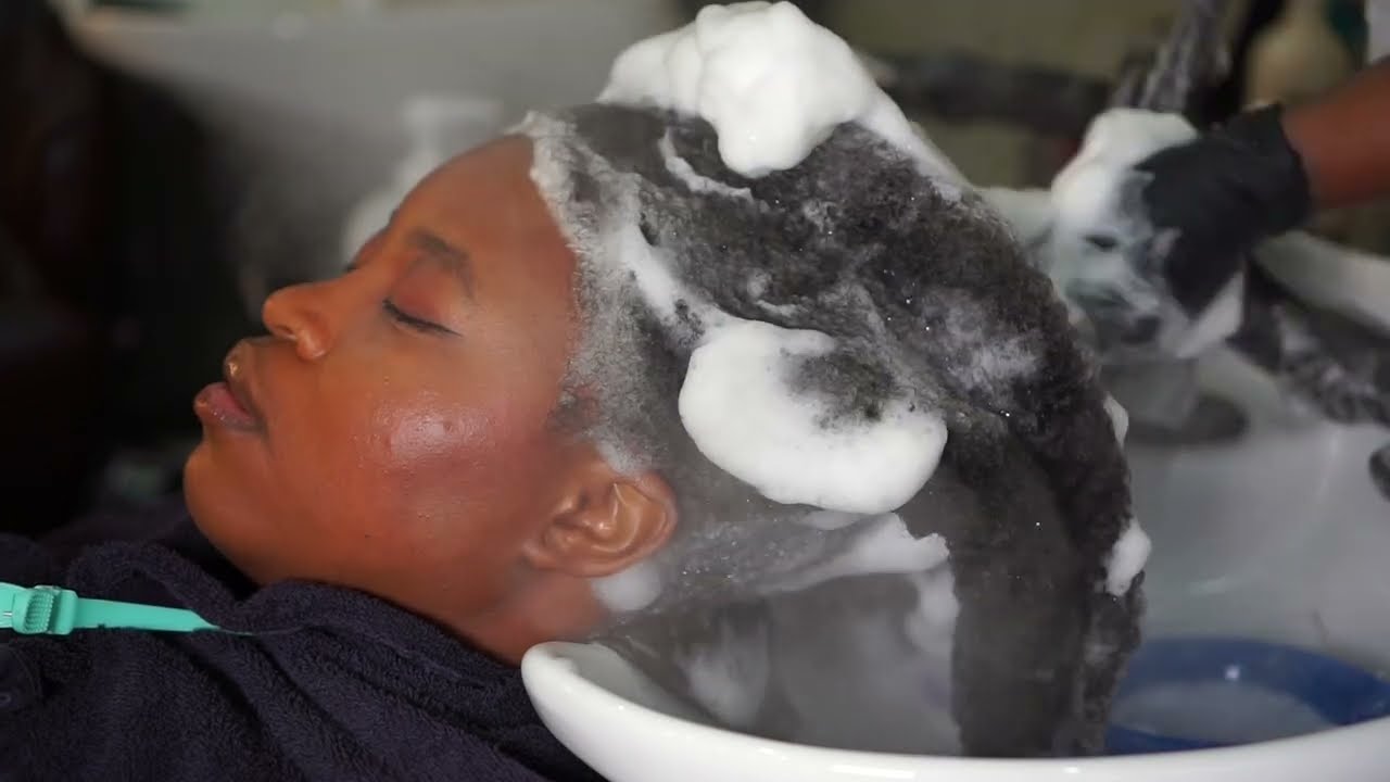 The Ultimate Relaxing Silk Press Experience 💆🏾‍♀️✨