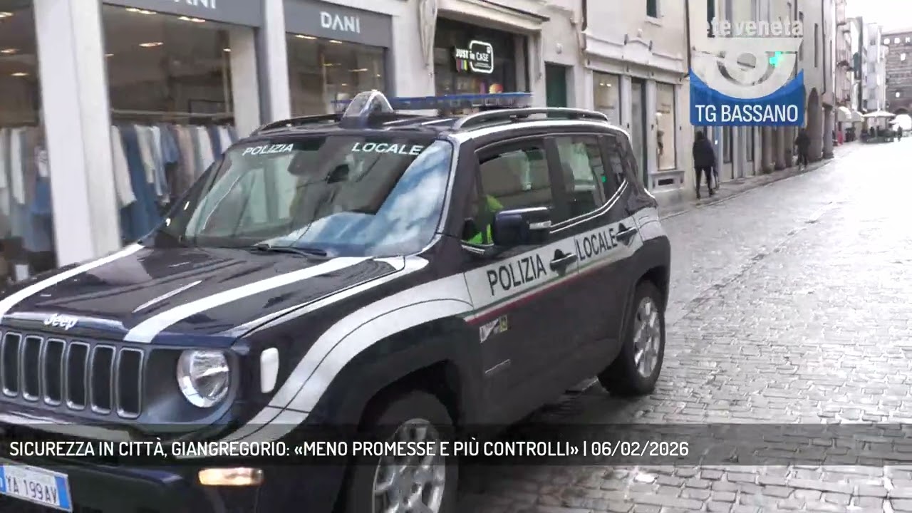 SICUREZZA IN CITTÀ, GIANGREGORIO: «MENO PROMESSE E PIÙ CONTROLLI» | 06/02/2026