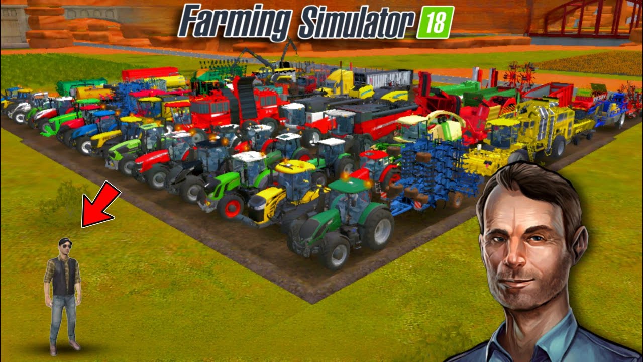 Fs 18  Unlock All' Tools Vehicles with Unlimited money Farming Simulator 18 Gameplay | 