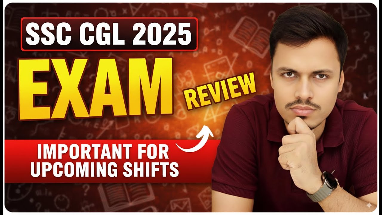 SSC CGL PRE 2025 | EXAM REVIEW | MATHS MANIA
