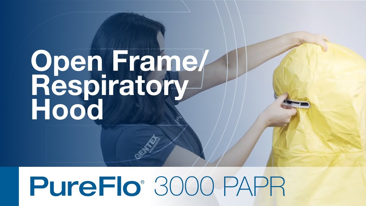 PureFlo 3000 PAPR for Healthcare | Open Frame/Respiratory Hood