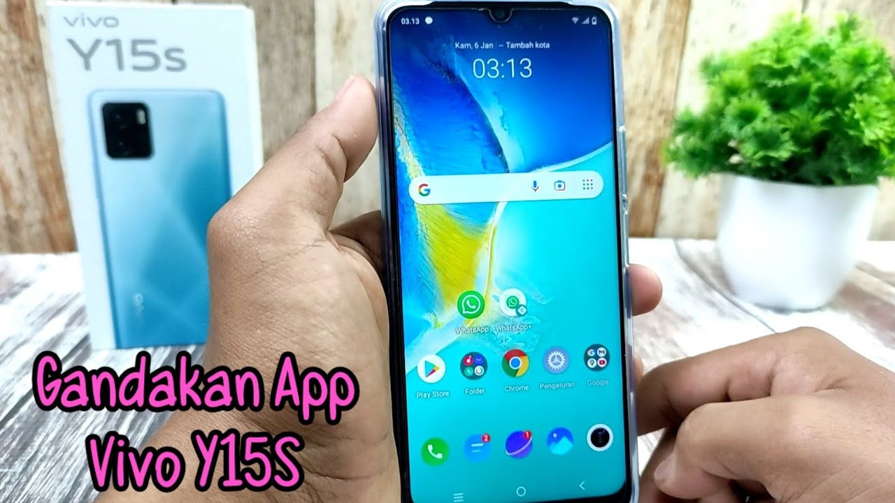 Cara Menggandakan Aplikasi HP Vivo Y15S