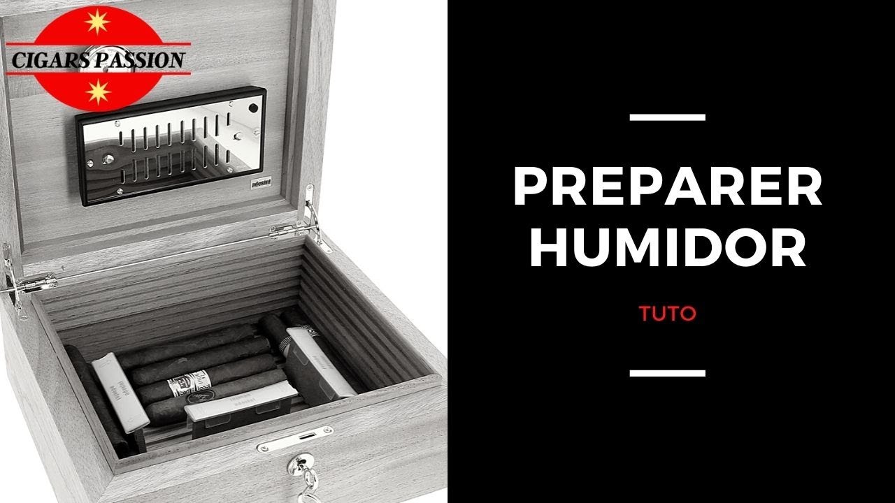 Préparer son humidor