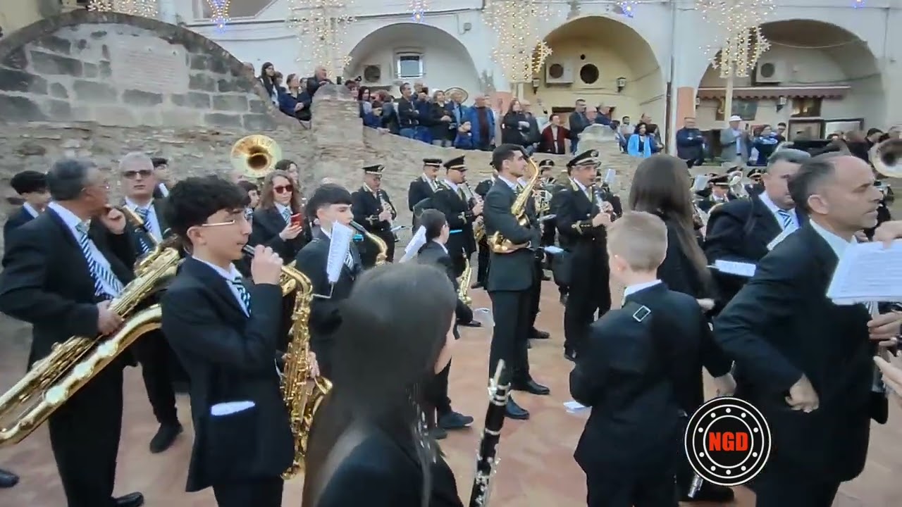 Marcia gli spartani Banda di Ailano 7/5/25 Pomarico Festa di San Michele