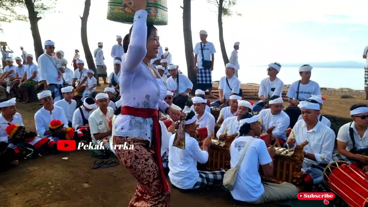 Ciri Bebarongan Khas Tamanbali  || Sekaa Gong ST. Desa Adat || di Segara Masceti Medahan Gianyar