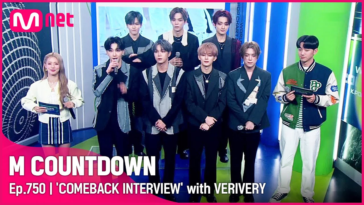 [EN/JP] ['COMEBACK INTERVIEW' with VERIVERY] #엠카운트다운 EP.750 | Mnet 220428 방송