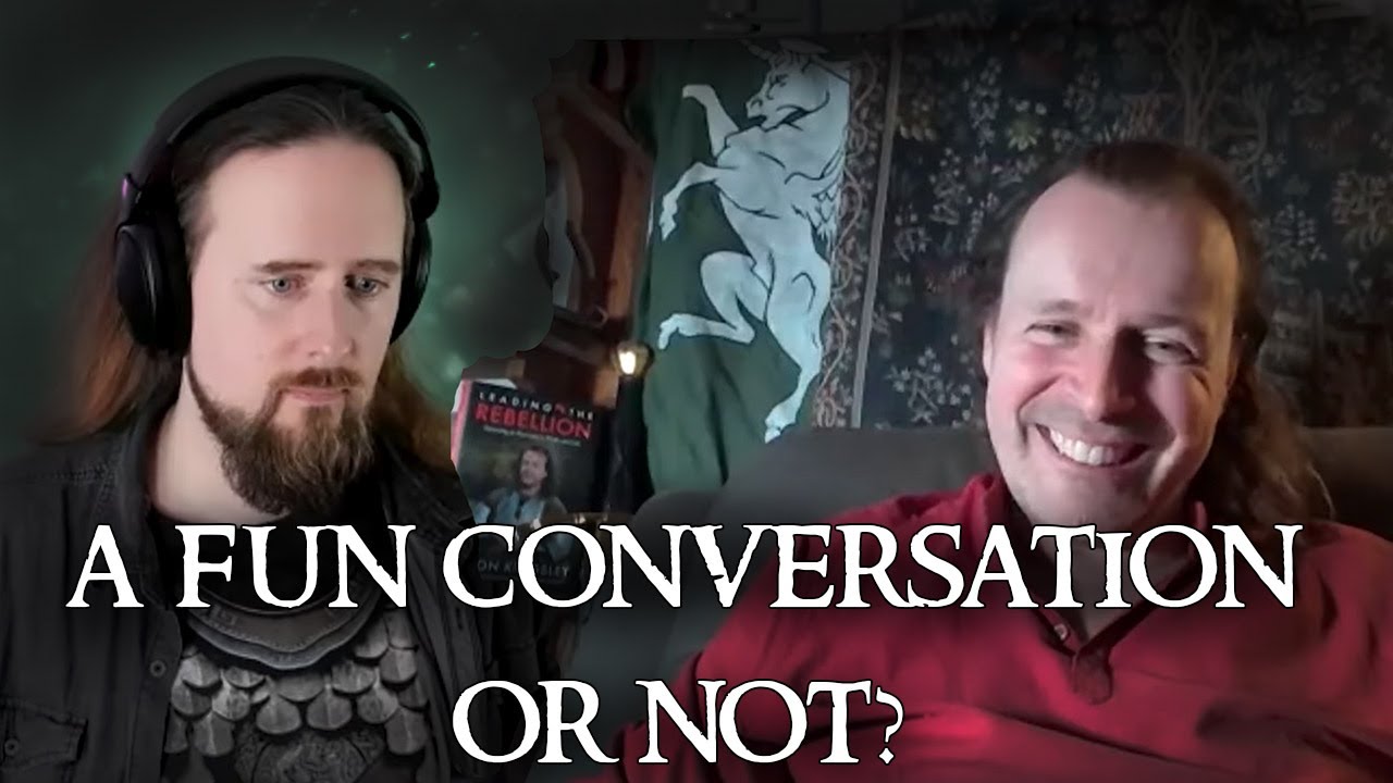 Skallagrim and Jason Kingsley discuss sword fighting and gaming