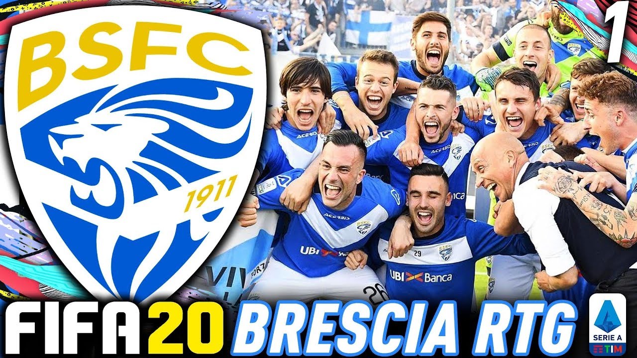 FIFA 20 BRESCIA CAREER MODE RTG #1 - REBUILDING BRESCIA! SIGNING NEW WONDERKIDS?!?