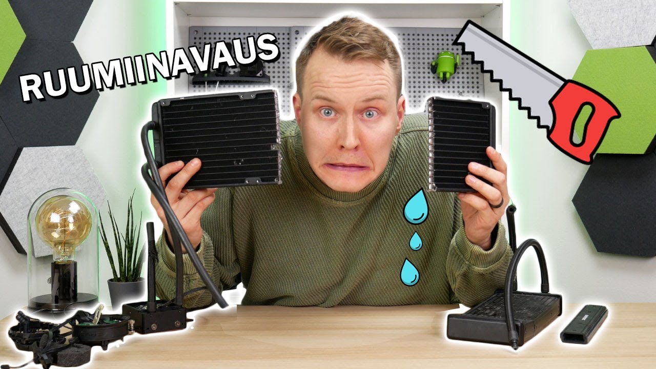 Mitä löytyy AIO-nestecoolerin sisältä?