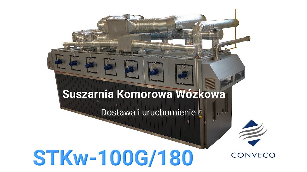 Conveco Sp. z o.o. - Suszarnia Komorowa Wózkowa, STKw-100G/180
