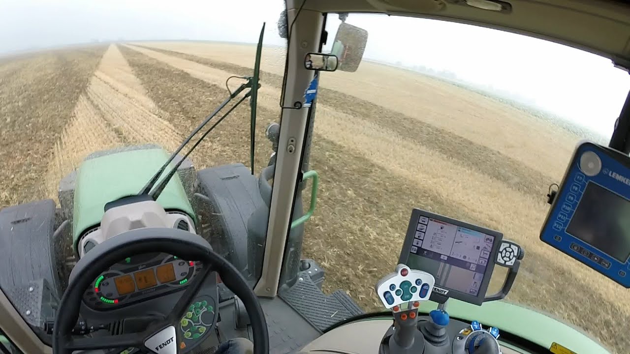 Fendt 722 and kongskilde Delta 4m, RTK GPS