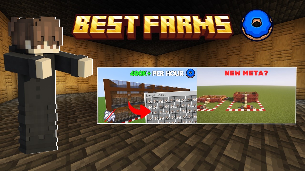 0-10M By finding the BEST Farms on DonutSMP
