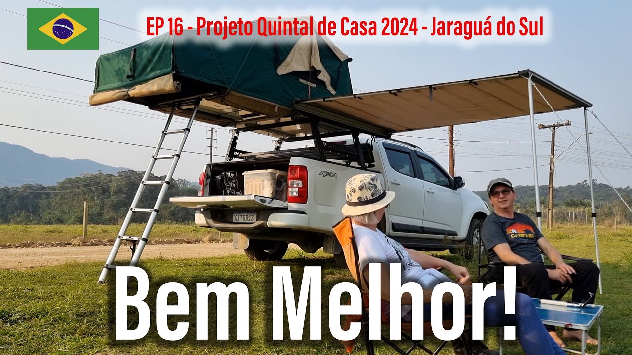 EP. 16 - Porque Trocamos o Suporte da Barraca de Teto para um Fixo?