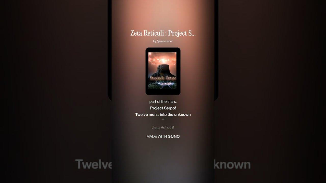 Zeta Reticuli : Project Serpo