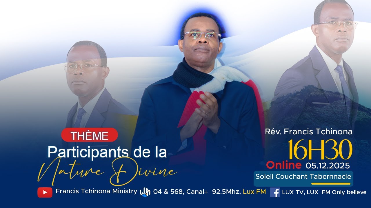 PARTICIPANTS DE LA NATURE DIVINE | REUNION DE PRIERE | SCT. BRAZZAVILLE | PST FRANCIS TCHINONA.