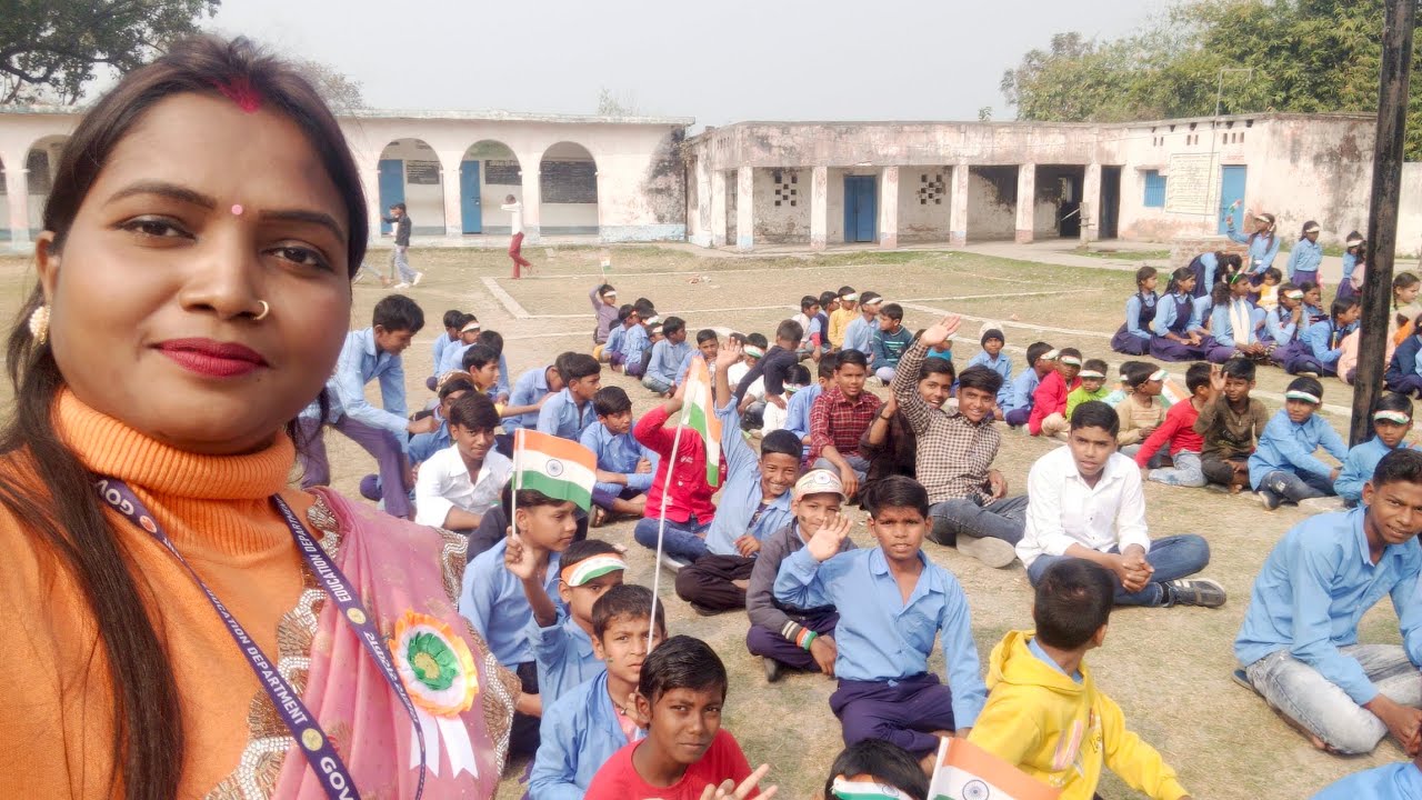 इस पावन अवसर पर बच्चो का लगन और उत्साह दिखता है🥰🥰🥰|Teach by rinki mam|