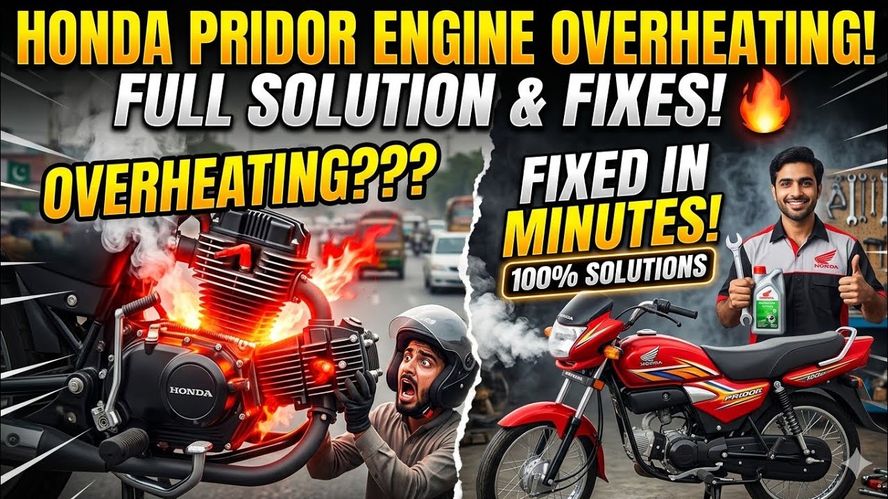 “Honda Pridor Jaldi Garam Kyun Hoti Hai? 5 Asli Wajah Aur Unka Solution” | #viral #youtube 