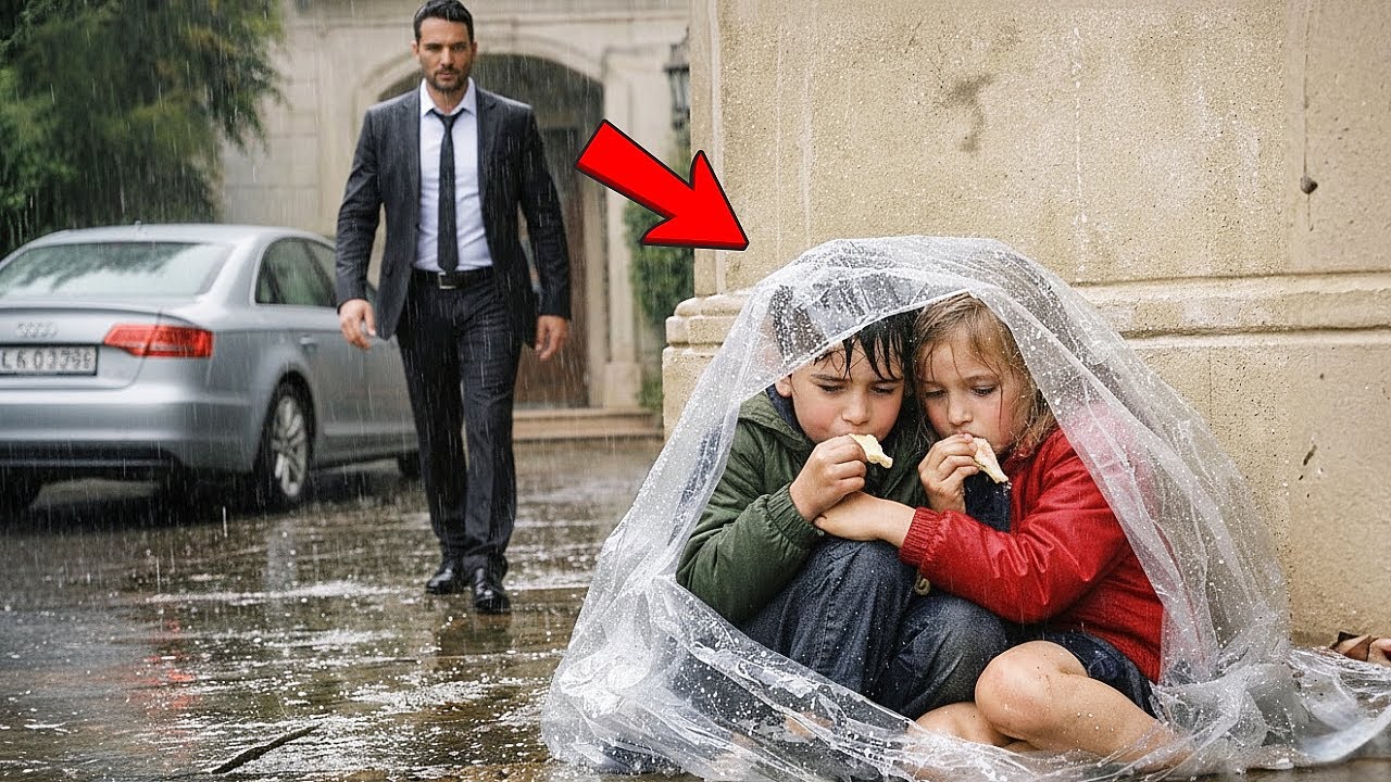 EL MILLONARIO VOLVIÓ PARA VER A SUS HIJOS… PERO LO QUE ENCONTRÓ CAMBIÓ LA VIDA DE LA FAMILIA
