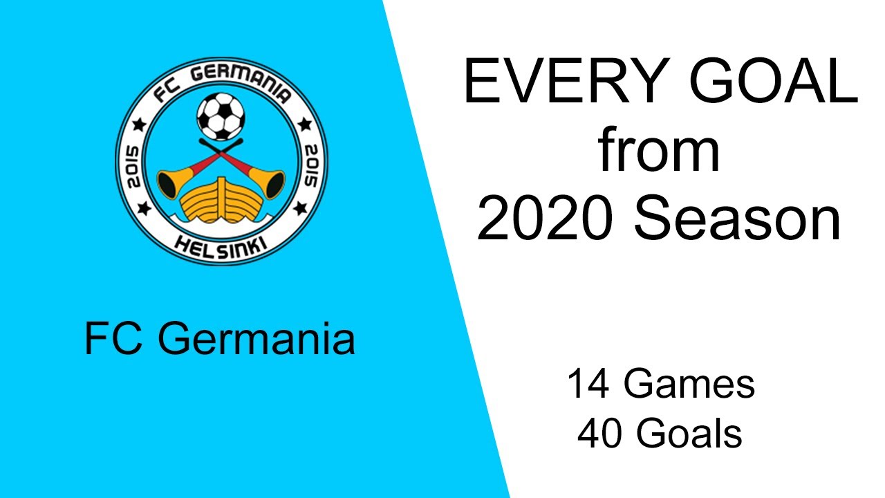 EVERY GOAL from FC Germania Helsinki's 2020 season! ⚪⚫⚽