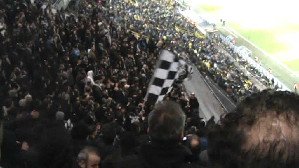Dortmund - PAOK 10.12.2015  -20 Korufaio-xiliometra kaname pali,gia thn kapsoura mas tin poio MEGALH