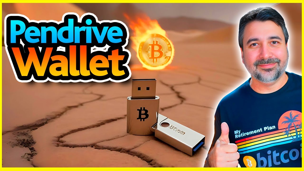⚡ COMO CRIAR UMA CARTEIRA DE BITCOIN NO PENDRIVE - SISTEMA TAILS