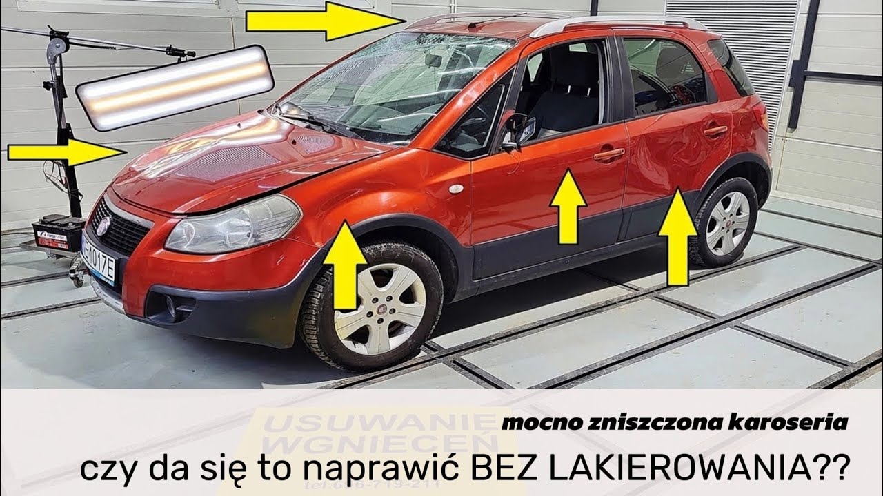 Zastosowanie techniki PDR w naprawie ⚠️ Paintless Dent Repair / Art Car