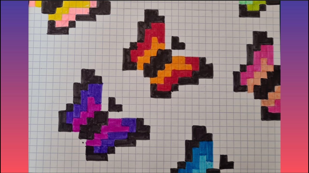 Pixel Art: Papillon
