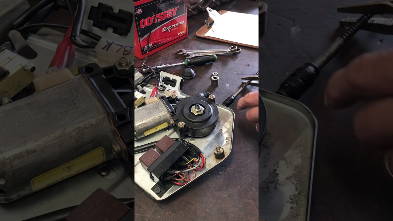 Porsche 944 sunroof motor clutch