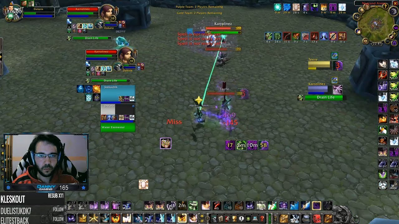 Welcome to Target Dummy in 2vs2 | Shadow Priest + Mage Arena TBC