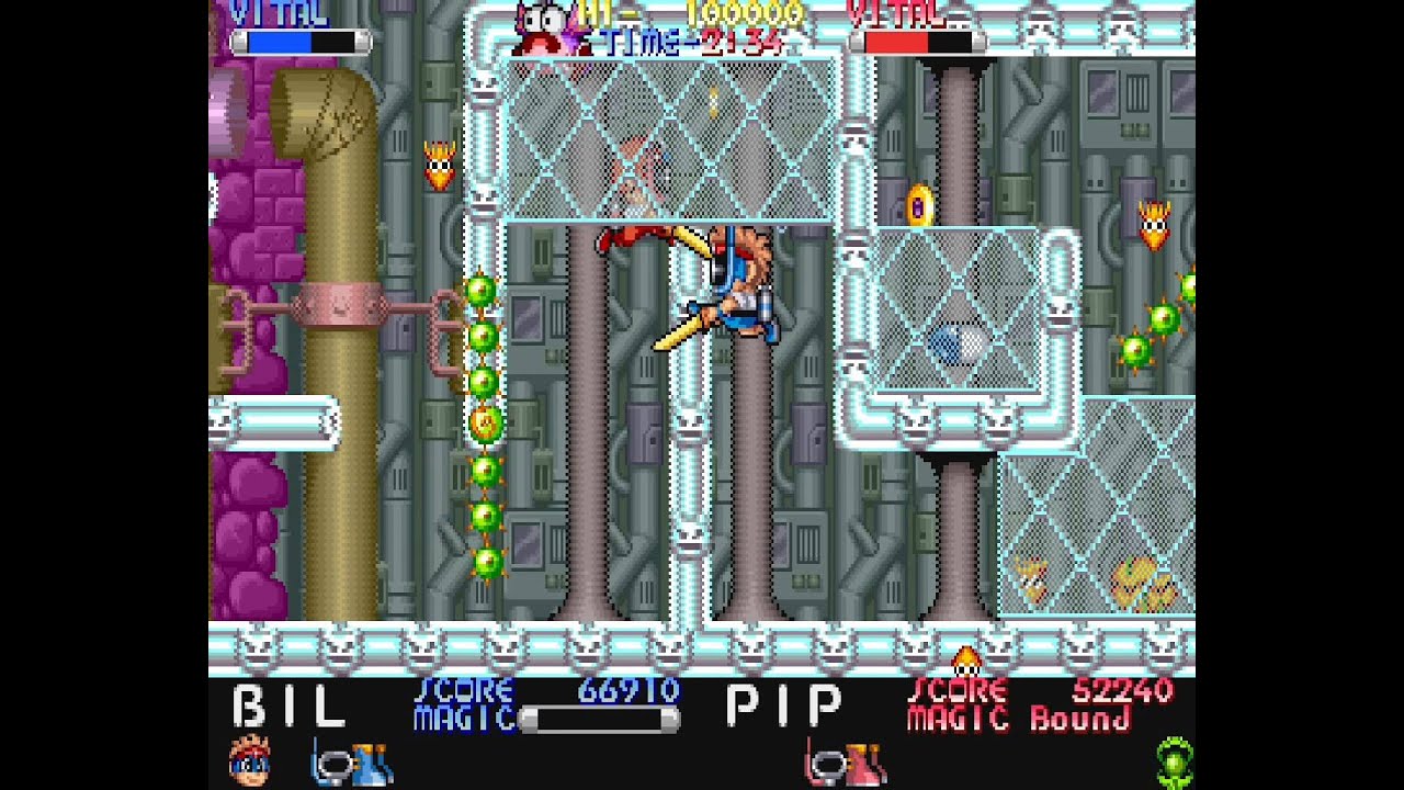 Mega Twins/Chiki Chiki Boys arcade 2 player Netplay