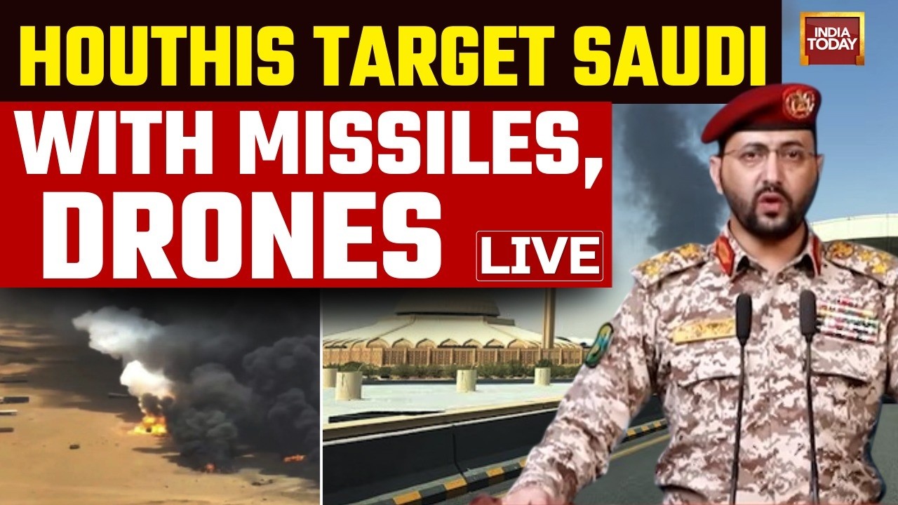 Live: West Asia On Boil As Houthis Target Saudi Arabia, Riyadh Missile Attack Escalates War | Watch