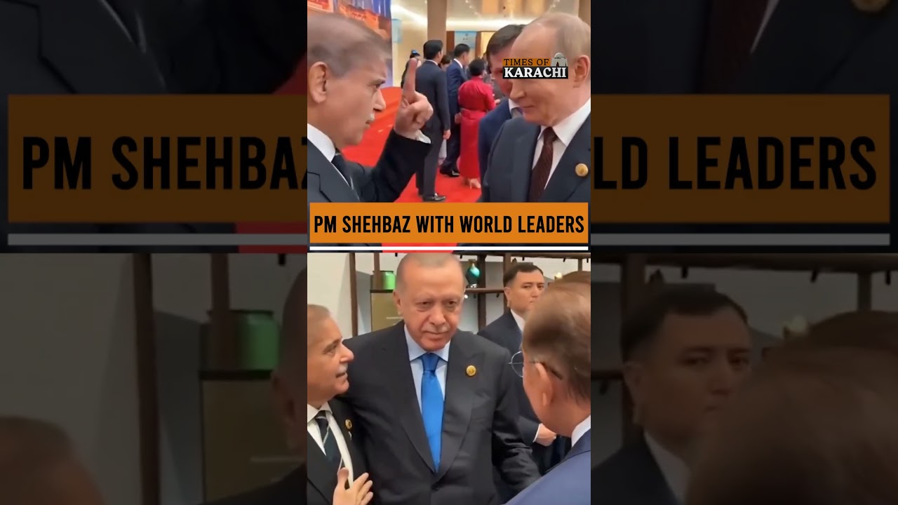 PM Shehbaz Sharif meet world leaders at SCO Summit #TOKReports #SCO2025