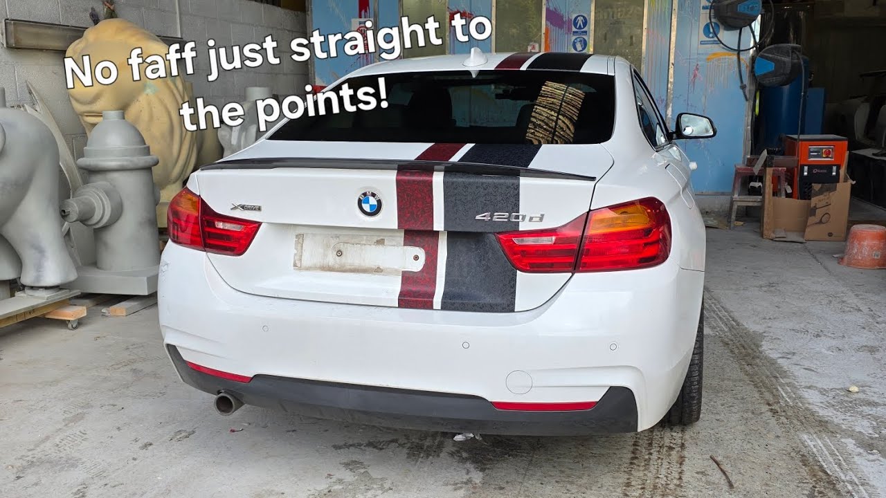 bmw 4 series how to remove the rear bumper