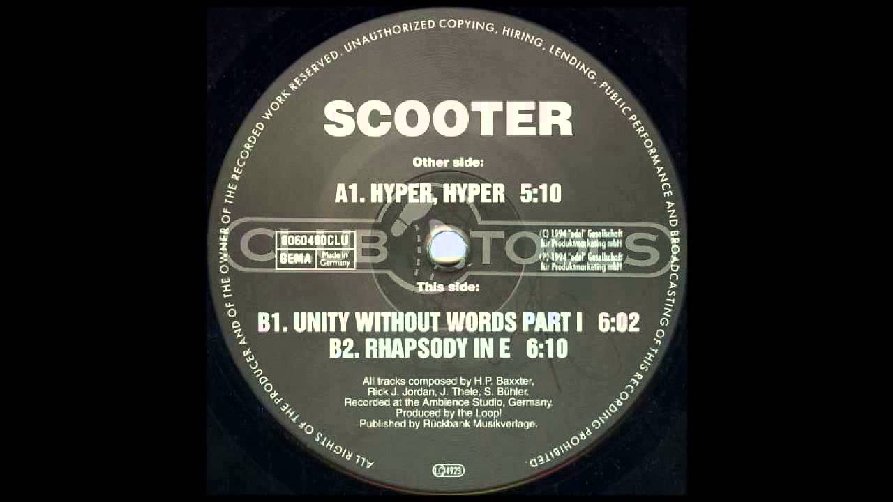 Scooter   Rhapsody In E Trance Classic 1994 HD 720p Full HiFi