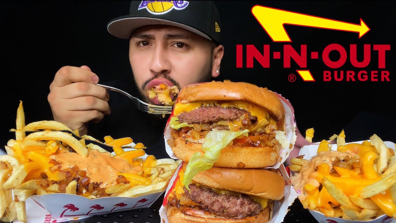 IN-N-OUT Animal Style Feast • MUKBANG