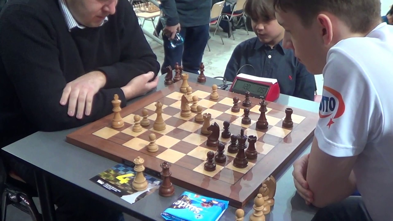 GM Sergey Fedorchuk - GM Jan-Krzysztof, French defense, Blitz chess