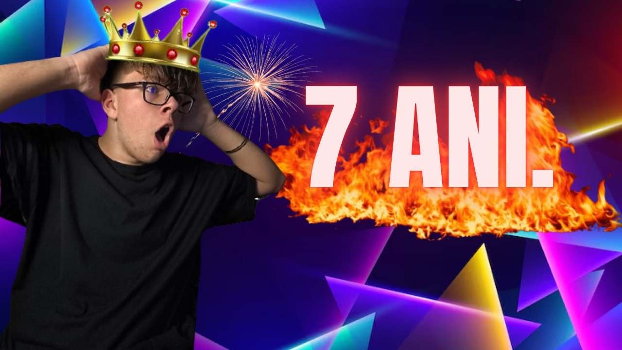 🔴7 ANI DE YOUTUBE = 7H LIVE