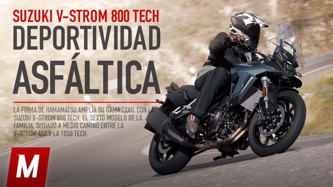 Suzuki V-STROM 800 TECH 2024 | Prueba y Opinión