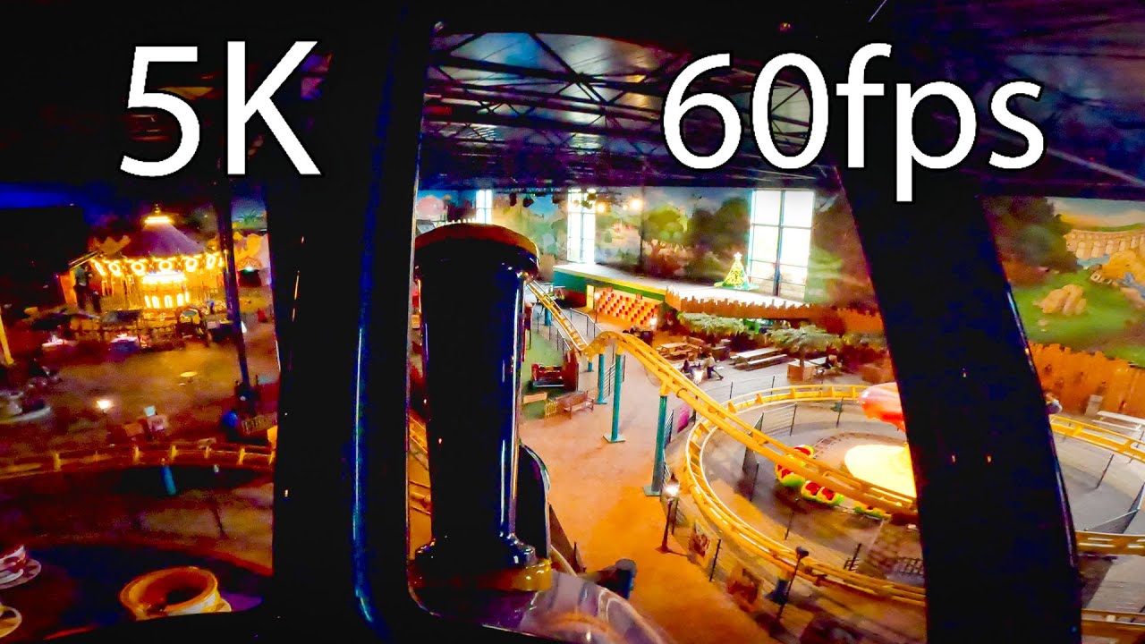 Toos-Express front seat on-ride 5K POV @60fps Toverland