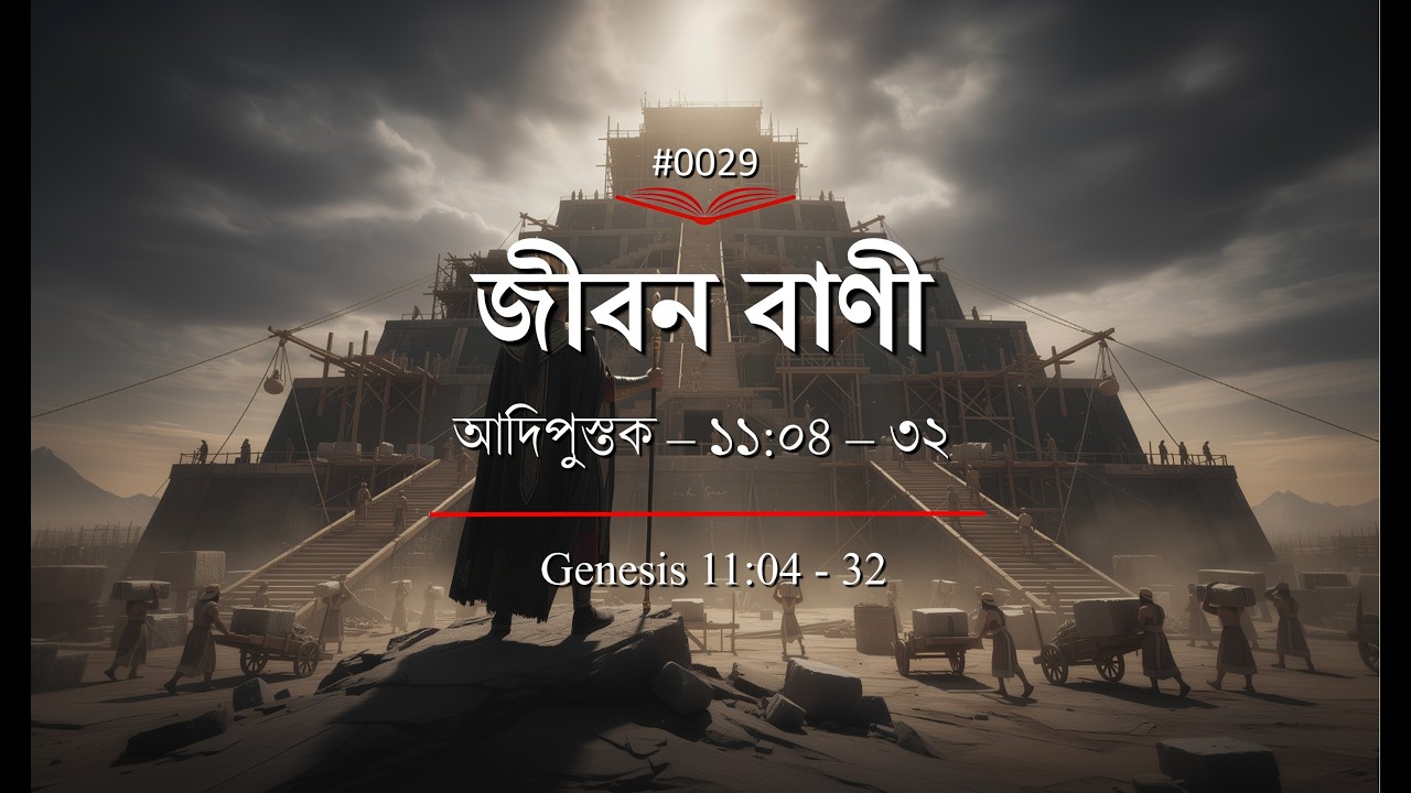 (0029) Bengali Bible Study ǁ Genesis 11:4 – 32 ǁ আদিপুস্তক ১১  : ৪  - ৩২  পদ ǁ#TTB