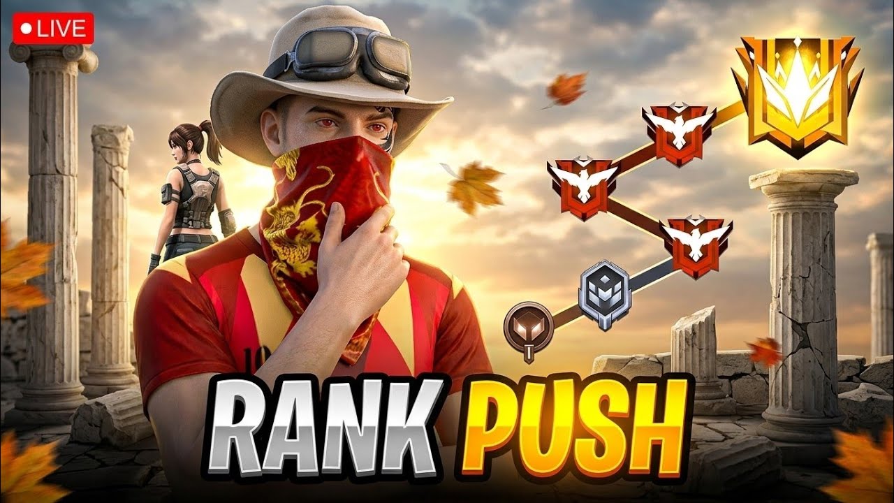 SG   SURAJ  FACT is live Rank Push ❤️😎Giveaway diamonds 💎
