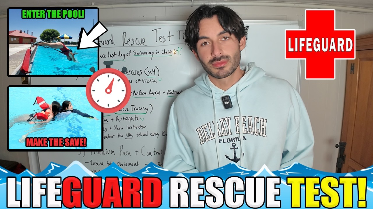 HOW TO SURVIVE THE LIFEGUARD WATER RESCUE TEST! (*2026 TIPS*)