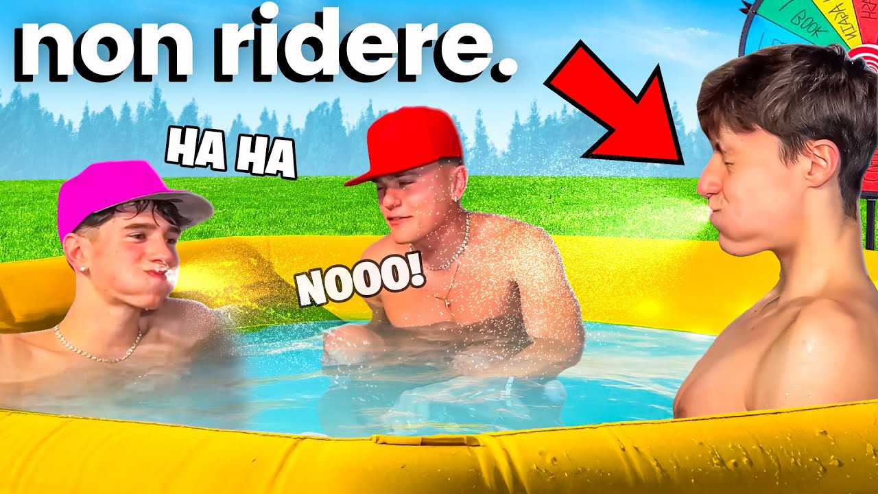 PROVA a NON RIDERE nell’Idromassaggio in Villa The Booyz!