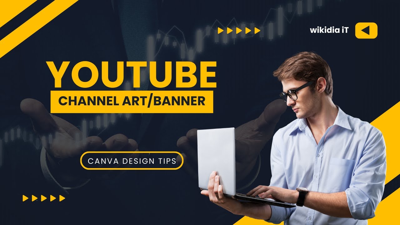 Create a YouTube Channel Art with Canva | YouTube Channel Art Design