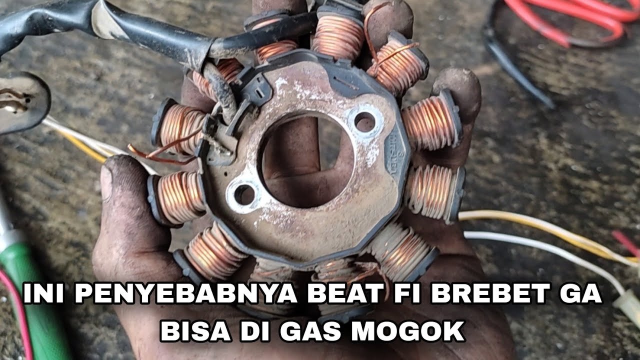 Beat fi stater kasar berebet ngempos ga bisa di gas ini penyebabnya