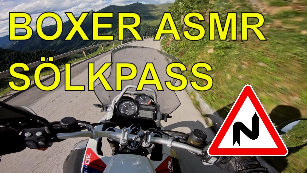 Sölkpass | Boxer ASMR | BMW R1200GS | RAW ONBOARD